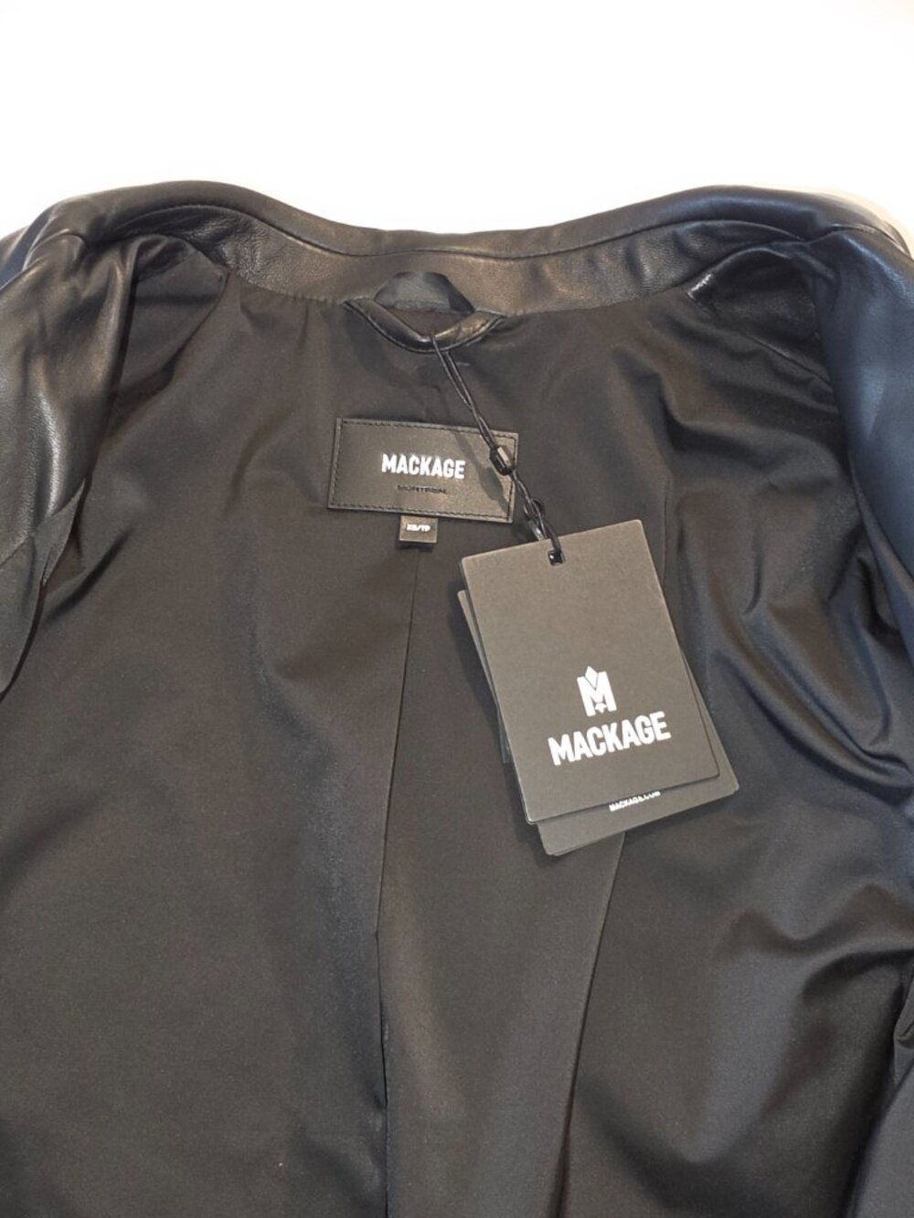 MACKAGE Caprice Leather Blazer - Picture 10 of 16
